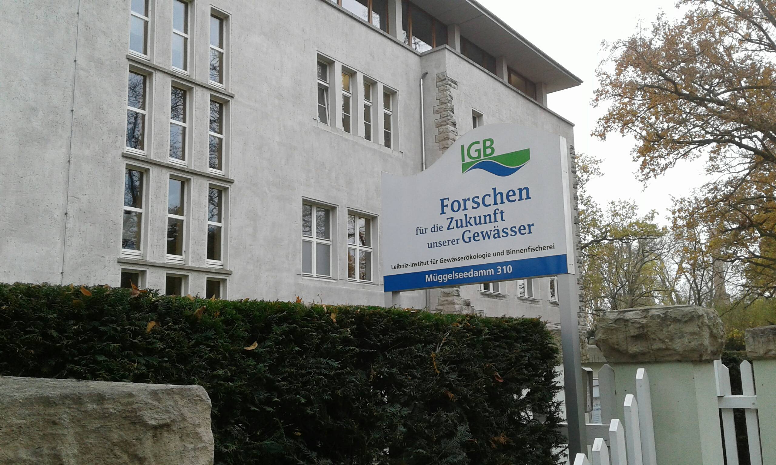 Bild 3 Institut für Gewässerökologie und Binnenfischerei (IGB) in Berlin