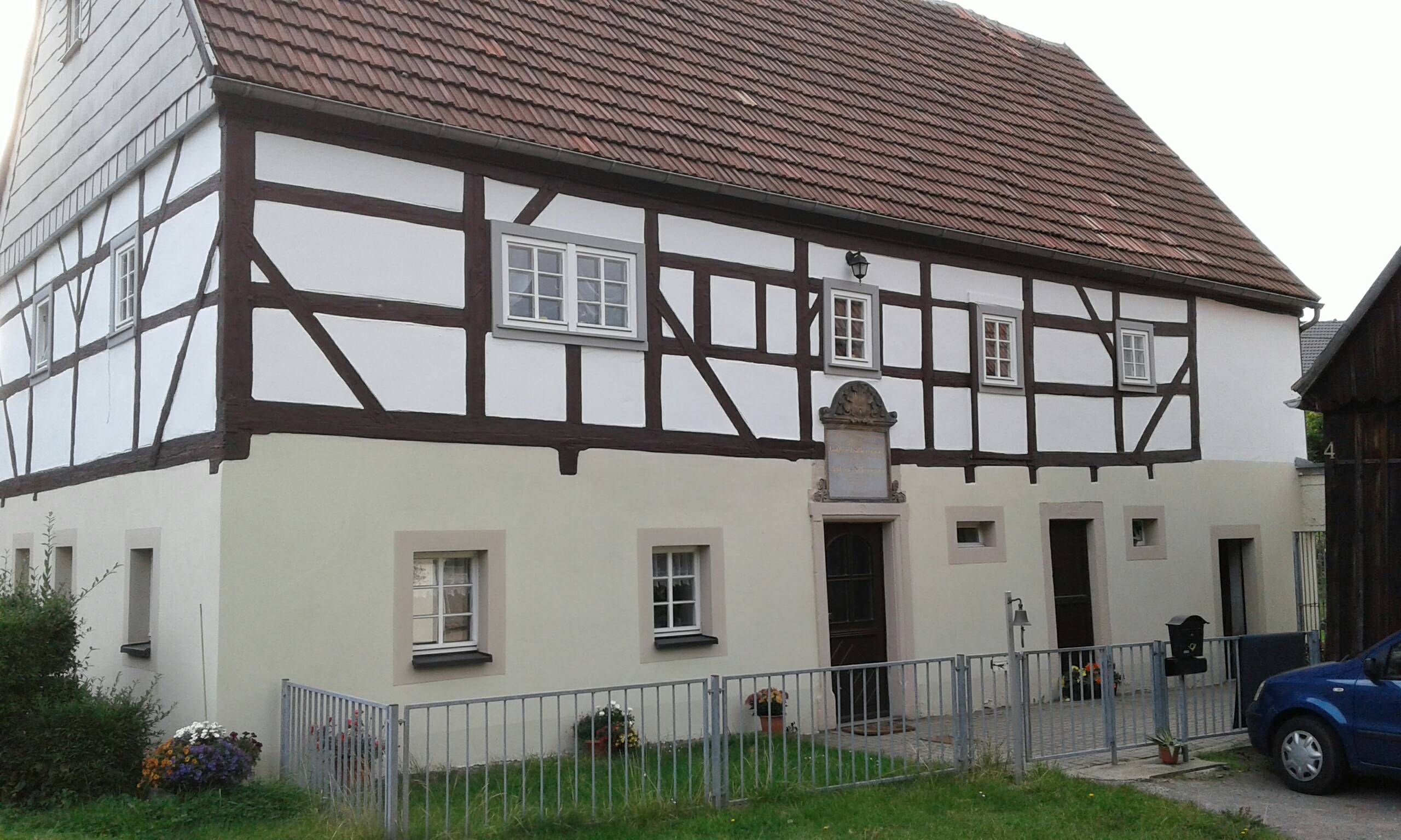 Geburtshaus Gottfried Silbermanns in Kleinbobritzsch