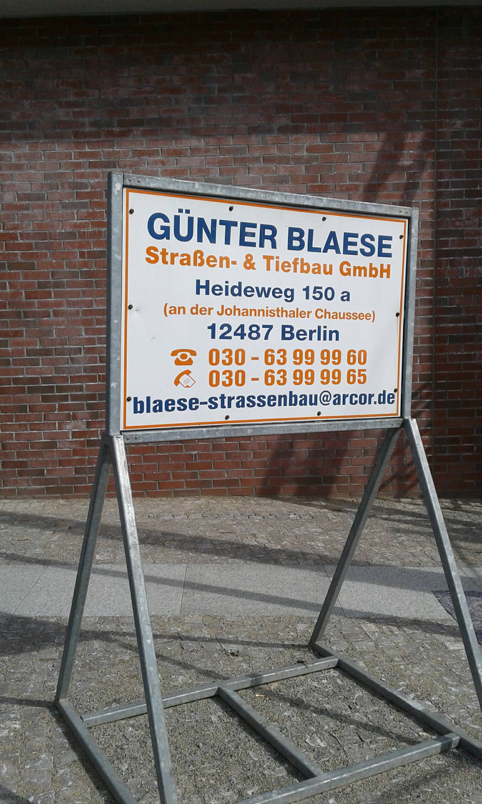 Bild 2 Günter Blaese Straßen und Tiefbau GmbH in Berlin
