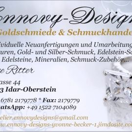 Ennovy-Designs - Goldschmiede & Schmuckhandel in Idar-Oberstein