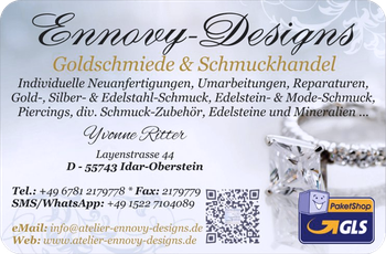 Logo von Ennovy-Designs - Goldschmiede & Schmuckhandel in Idar-Oberstein