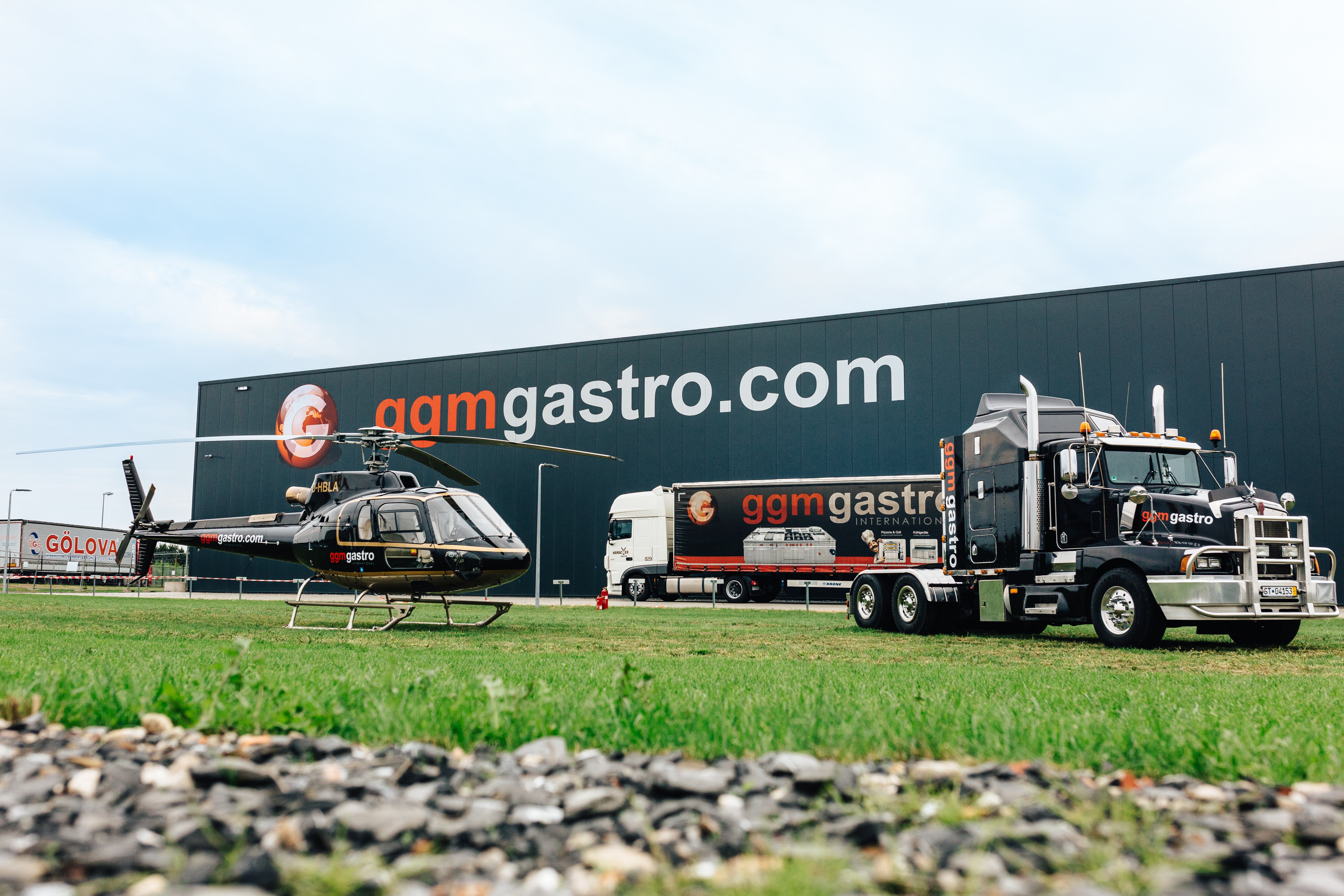 Gebäude und Fuhrpark vonGGM Gastro International GmbH