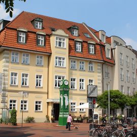 Das Hotel An der Persiluhr in Lünen von außen