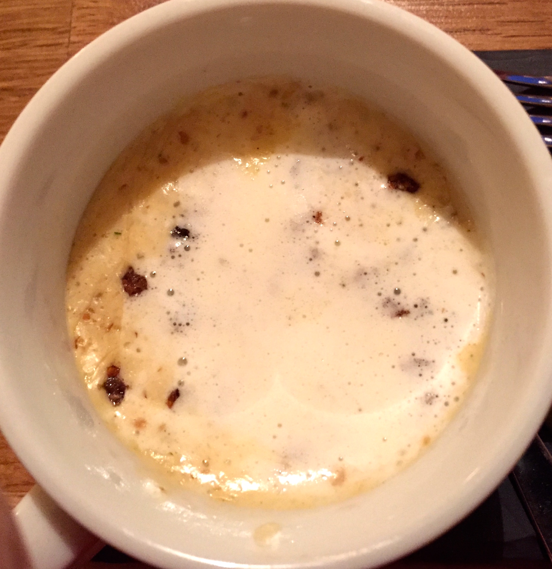 Feine Suppe mit Schwarzbrot nach Krefelder Art !