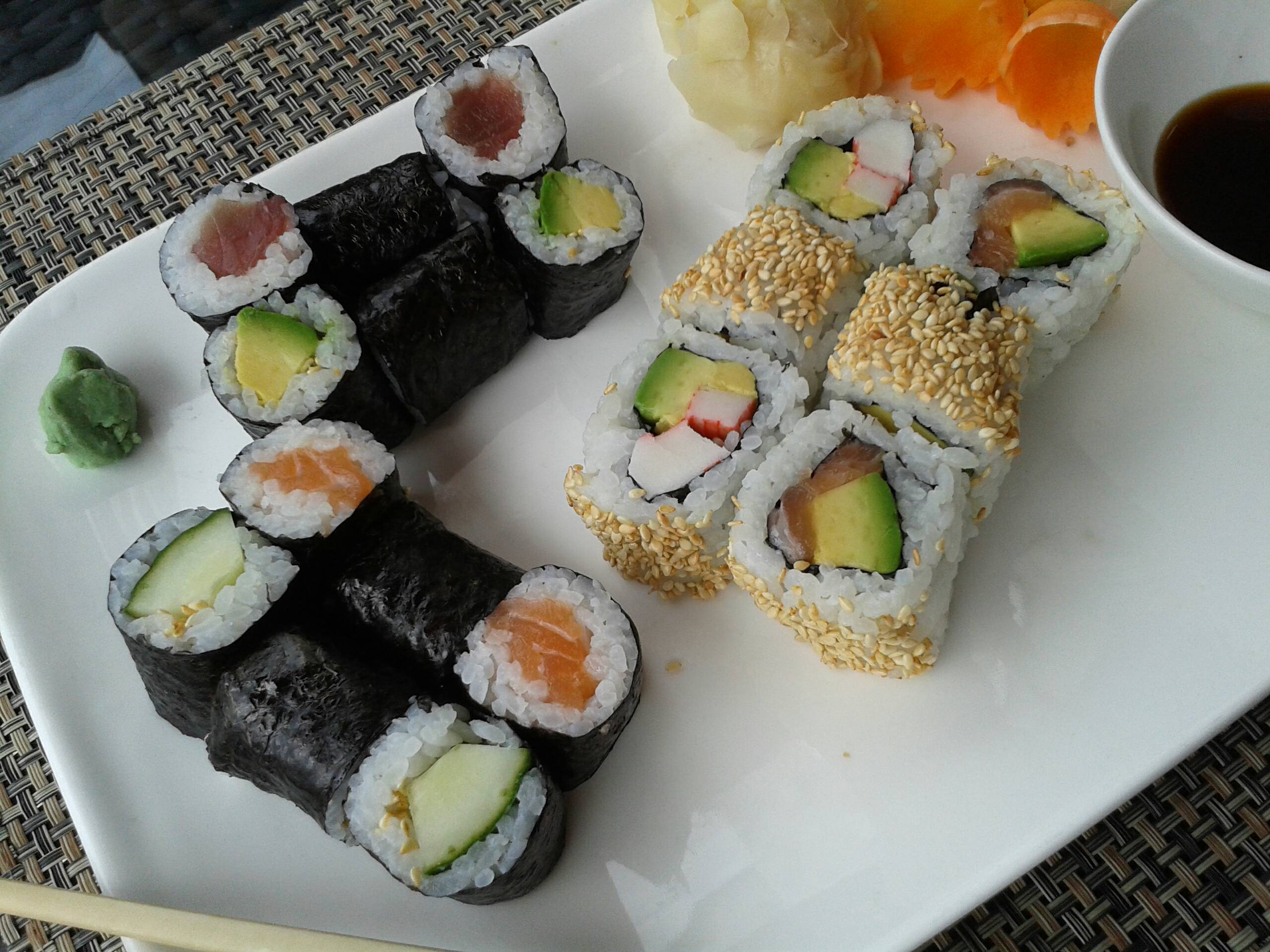 Sushi-Men&uuml; Harmonie (8,50&euro;)