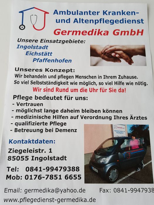 Nutzerbilder Ambulanter Kranken- und Altenpflegedienst Germedika GmbH
