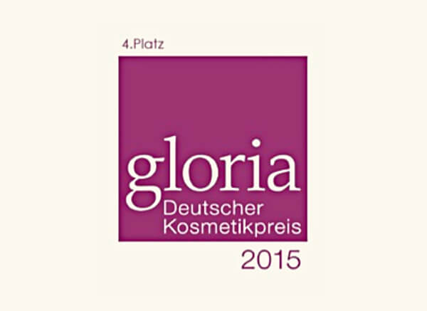 Logo Gloria Deutscher Kosmetikpreis, 4. Platz