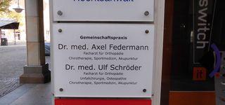Bild zu Federmann Axel Dr.med. , Schröder Ulf Dr.med. Fachärzte für Orthopädie