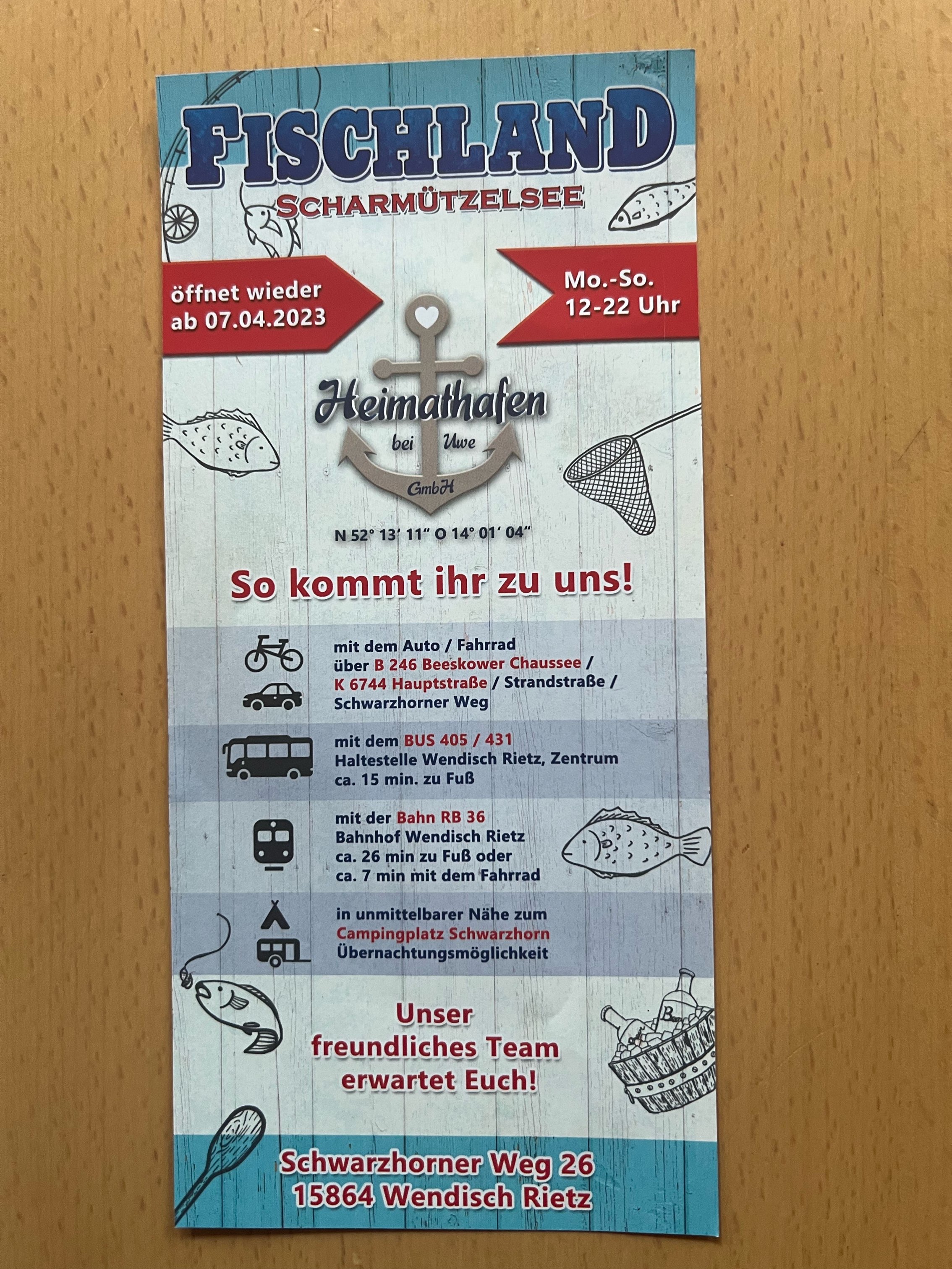 Bild 1 Storkower Fischgenossenschaft e.G. in Wendisch Rietz