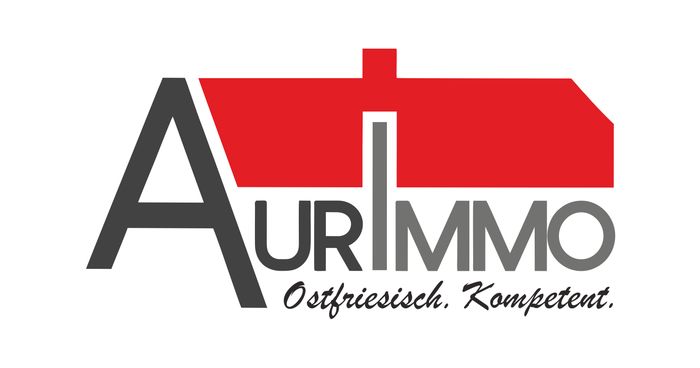 Das Logo von AurImmo, Ihrem erfahrenen Immobilienmakler-Team in Aurich, Ostfriesland. Wir sind spezialisiert auf das Thema Wohnen im Alter und bieten professionelle Dienstleistungen rund um Immobilien.