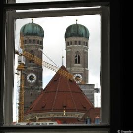 Ausblick aus dem Dallmayr-Café im 1. OG