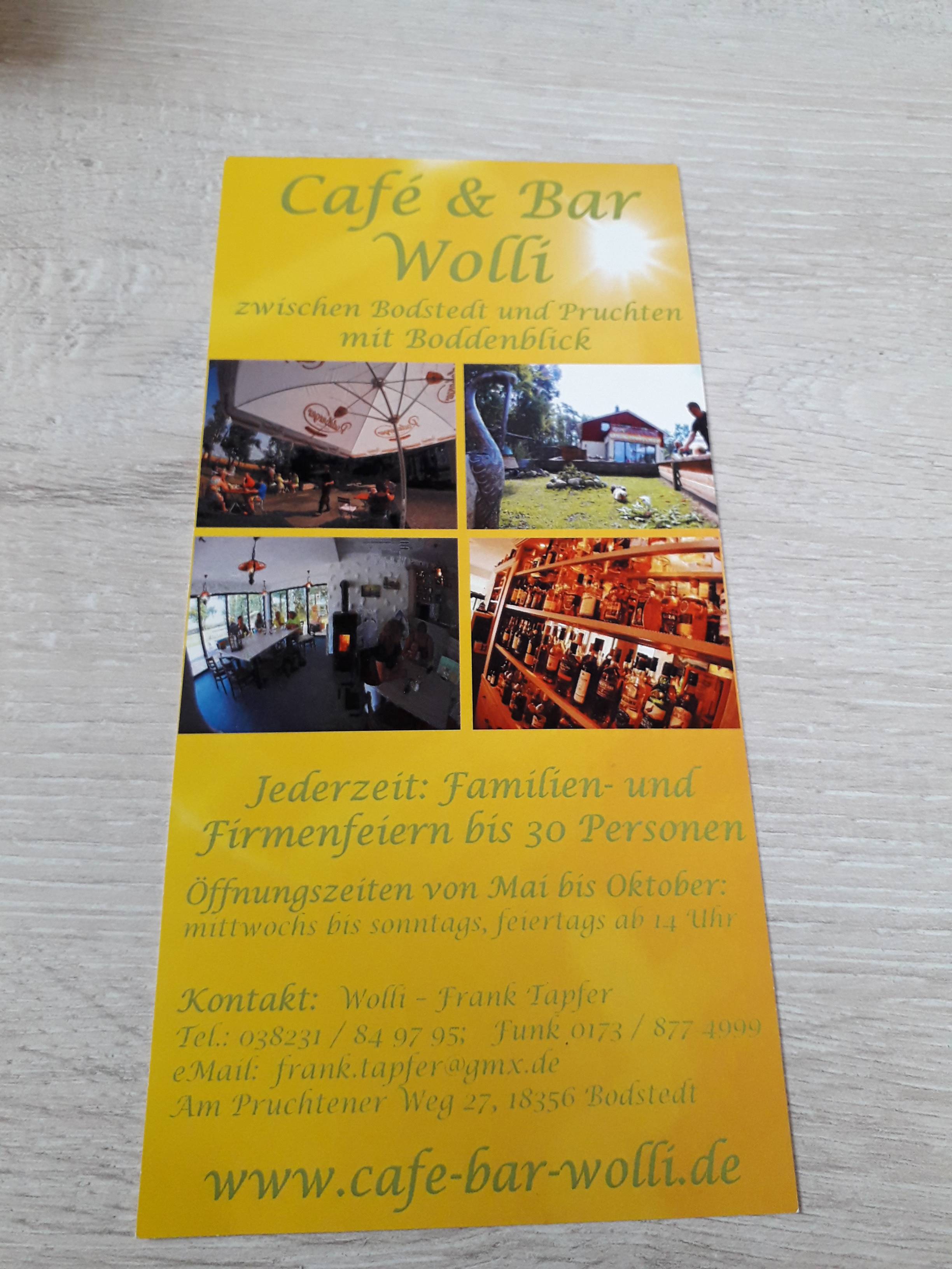 Bild 1 Café & Bar Wolli in Fuhlendorf