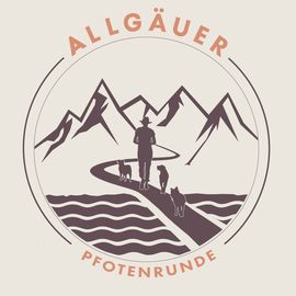 Das Logo der Allgäuer Pfotenrunde - Ihre professionelle Hundebetreuung im Oberallgäu 