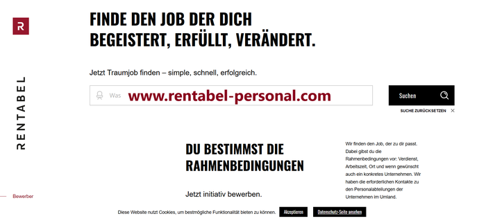 Webseite, Traumjob finden in Warendorf, Stellenangebote, Jobs in Warendorf , Sassenberg, Münster