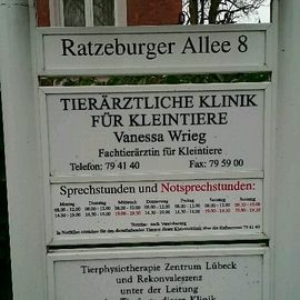 Kleintierpraxis Wrieg in Lübeck