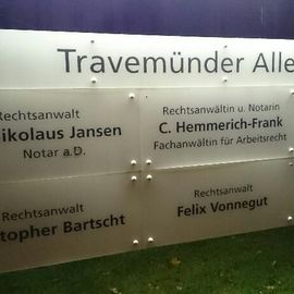 Jansen K.N., Hemmerich-Frank C.,Bartscht C.,Vonnegut, F. Rechtsanwälte u. Notarin in Lübeck