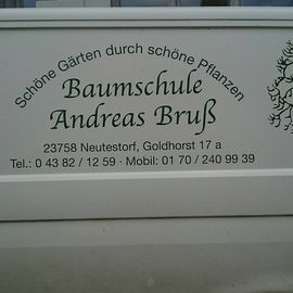 Baumschule Andreas Bruß in Neutestorf Gemeinde Wangels