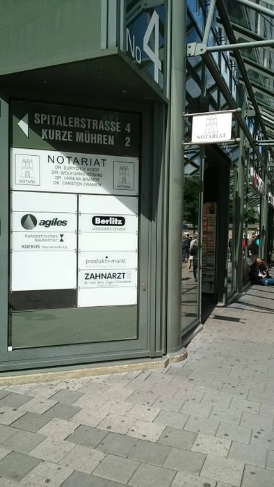 Notariat Spitalerstraße, Notare Dr. E. Nümann / E. Voigt