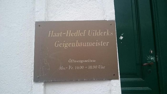 Geigenbaumeister Haat-Hedlef Uilderks