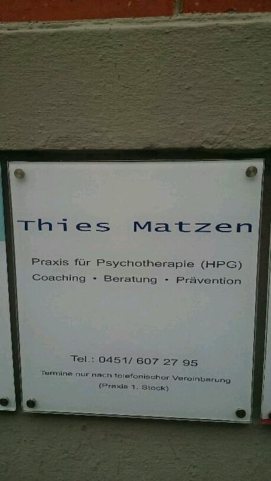 Matzen, Thies - Psychotherapeutische Privatpraxis