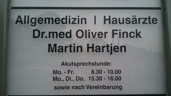 Hartjen, Martin und Finck, Oliver Dres.