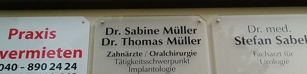 Bild zu Müller, Thomas und Sabine Dres.med.dent.