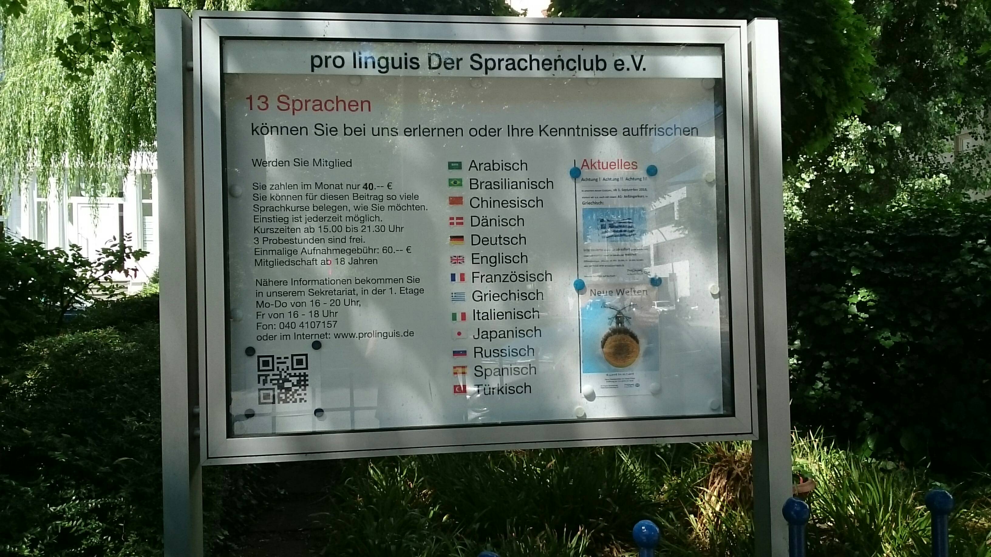 Bild 1 pro linguis Der Sprachenclub e.V. in Hamburg