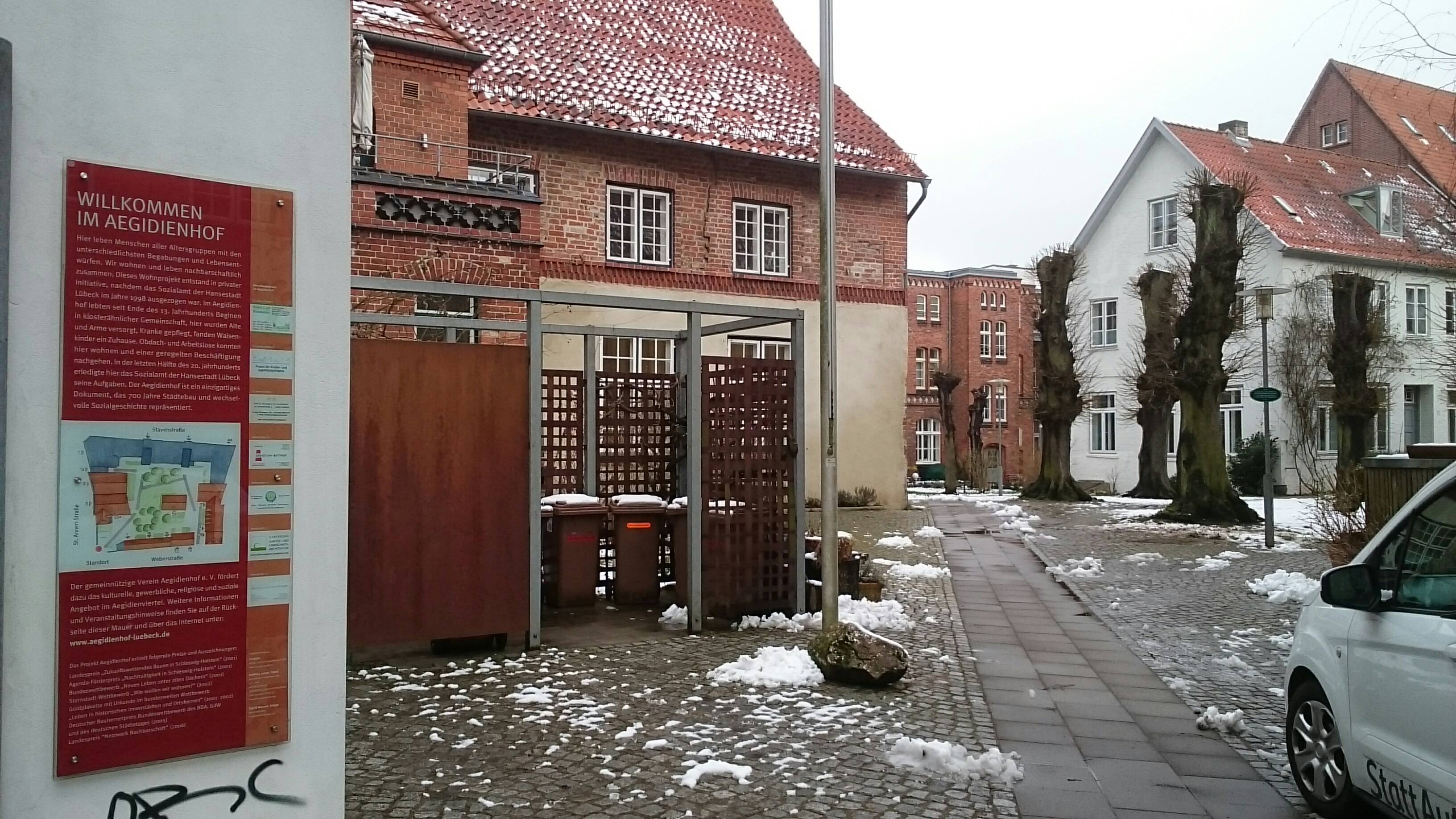 Bild 1 Aegidienhof e.V. in Lübeck