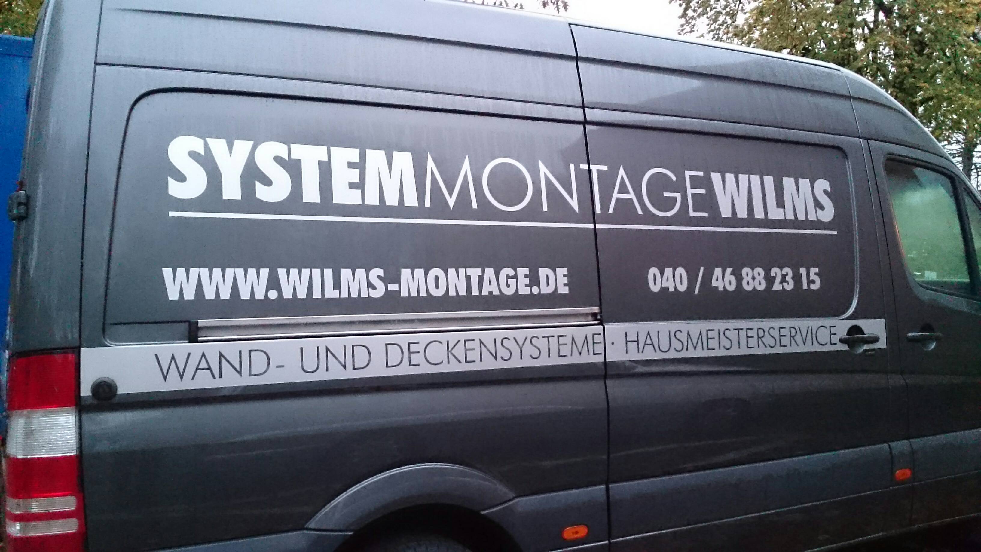 Bild 1 System Montage WILMS in Hamburg