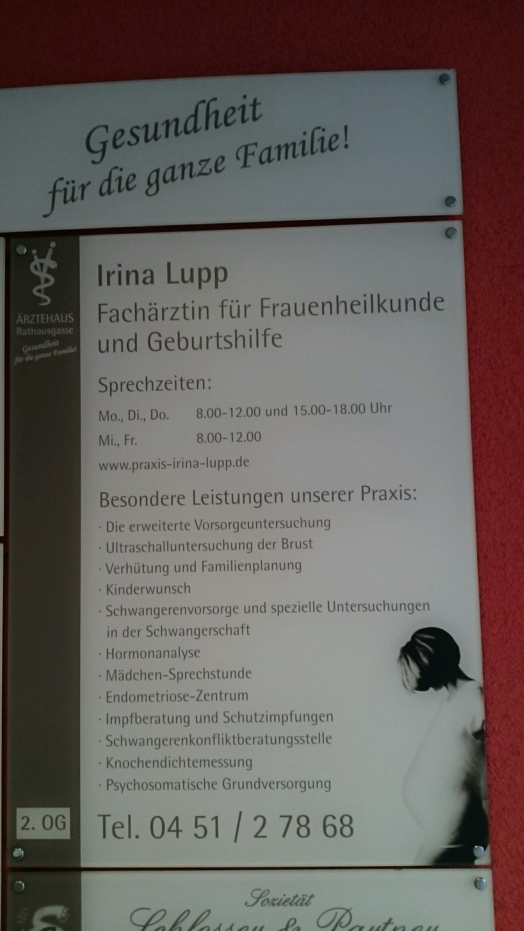 Bild 1 Frauenarztpraxis Lupp in Bad Schwartau