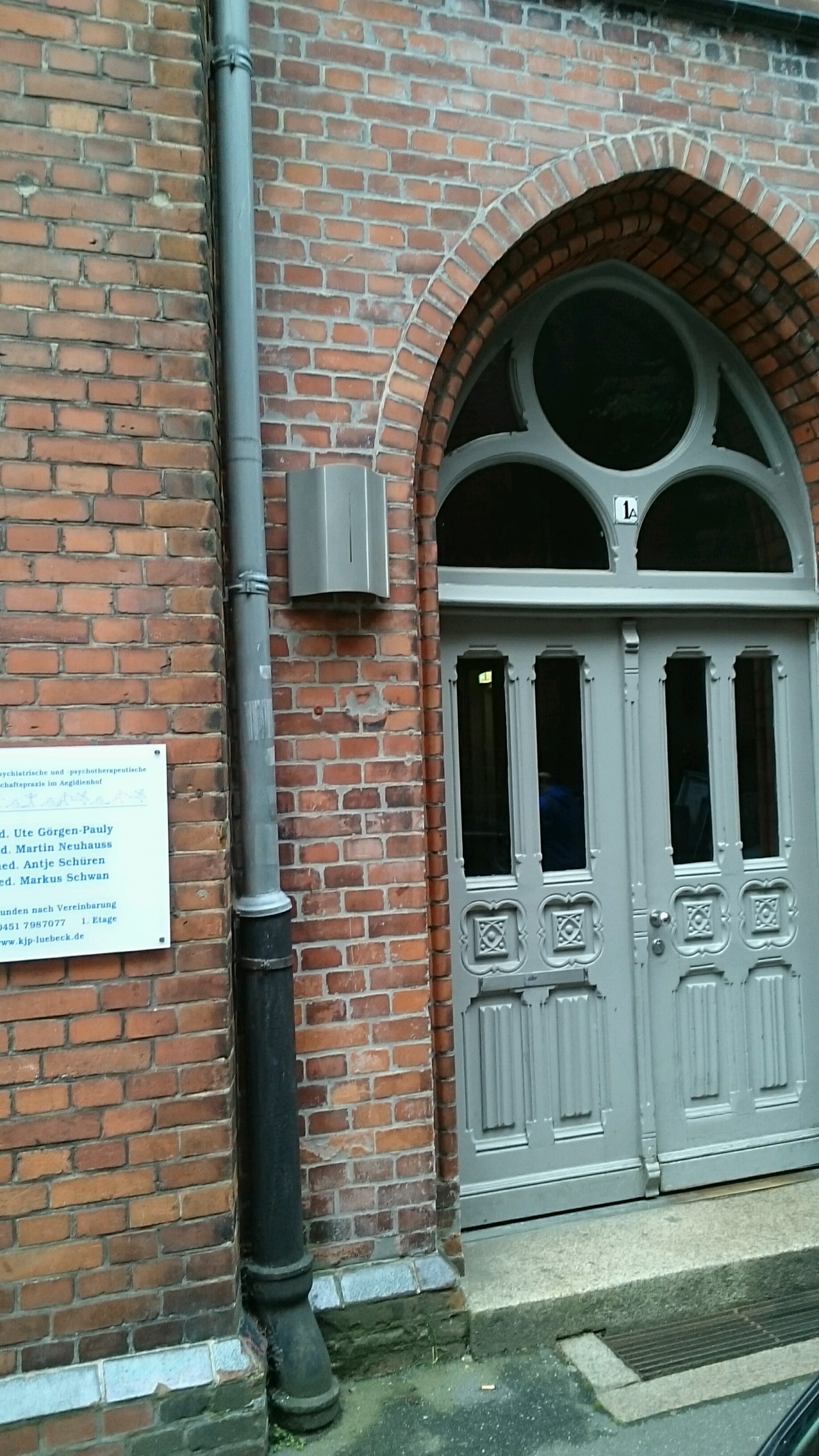 Bild 1 Gemeinschaftspraxis im Aegidienhof in Lübeck