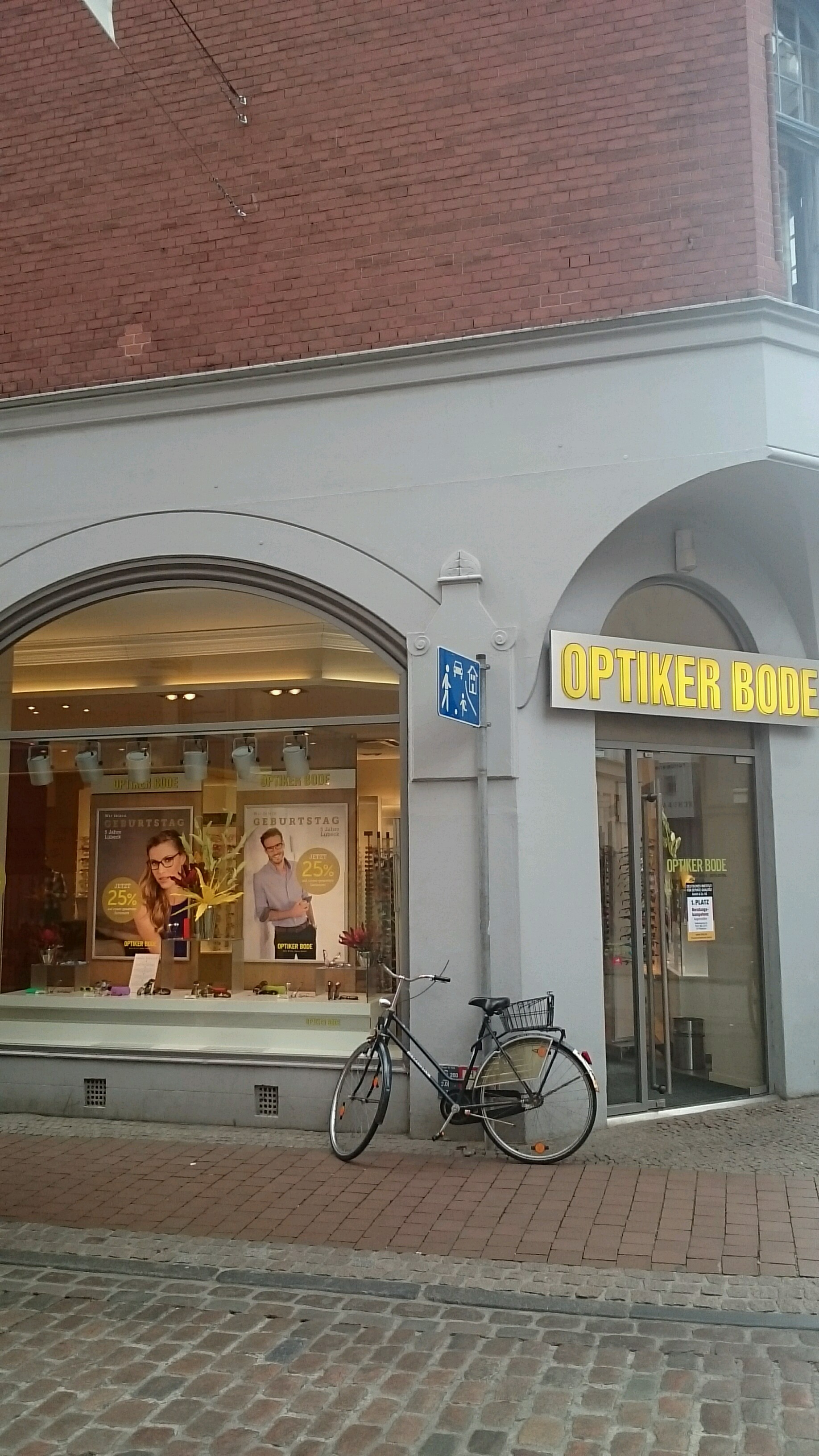 Bild 1 Optiker Bode in Lübeck