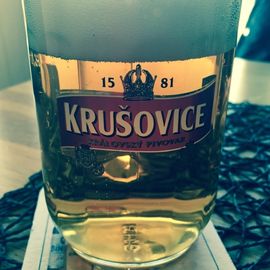 Krusovice vom Fass,einfach lecker