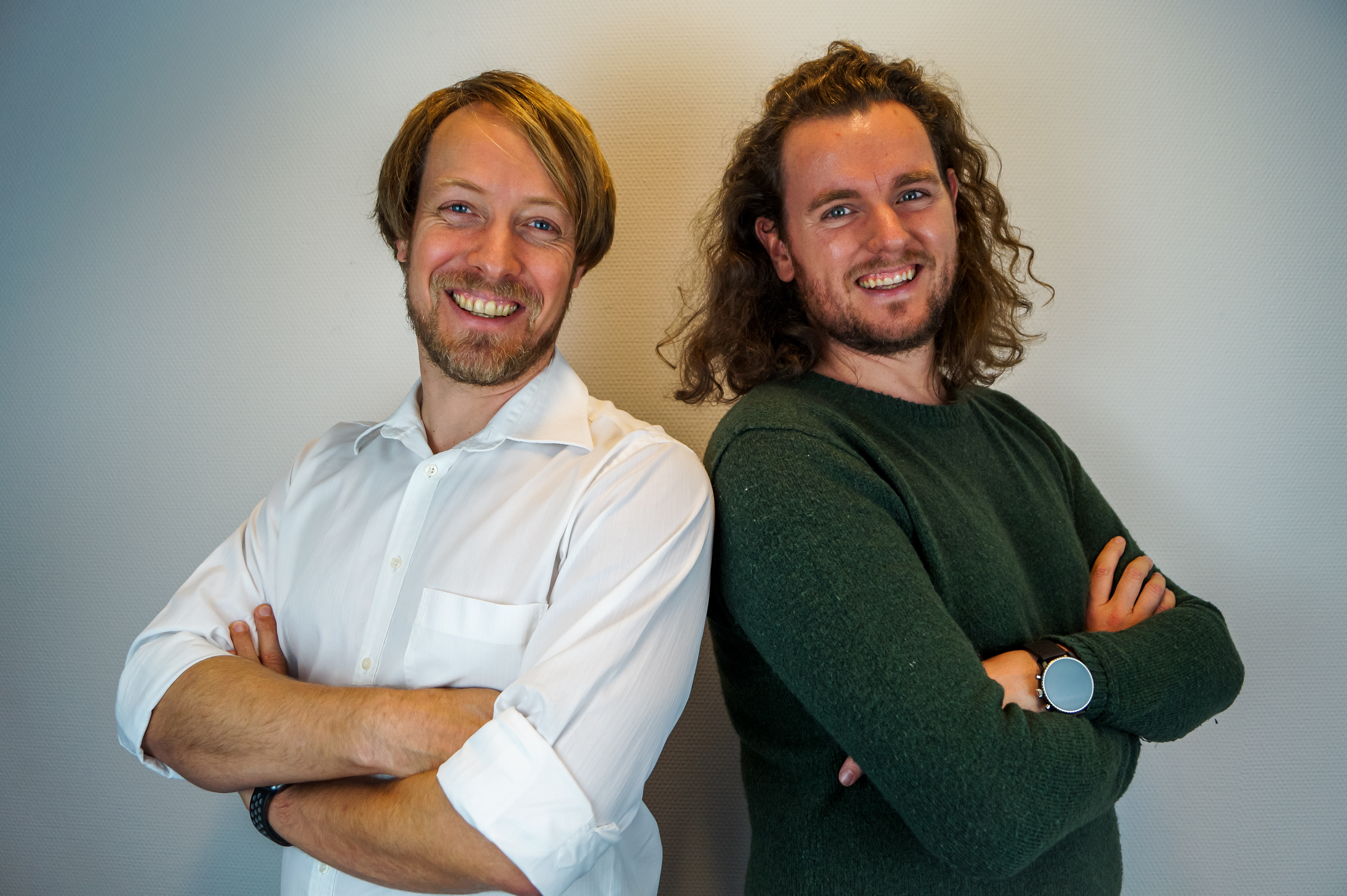 Die beiden Gründer von Dr. SAM: Dr. Jan Holzapfel und David Richter