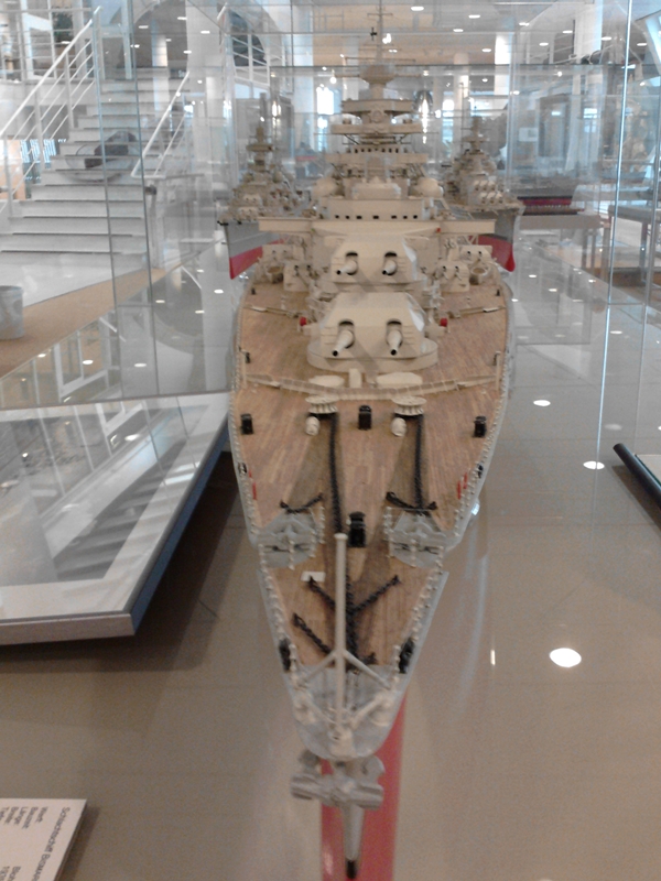 Modell der Bismarck