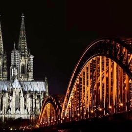 Hohenzollernbrücke & Kölner Dom 