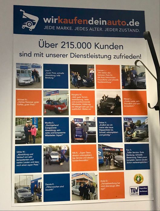 Wirkaufendeinauto.de Köln Longerich- Warteraum 