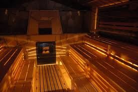 die nette Sauna im DKB Bad