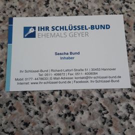 Ihr Schlüssel-Bund Sascha Bund in Hannover
