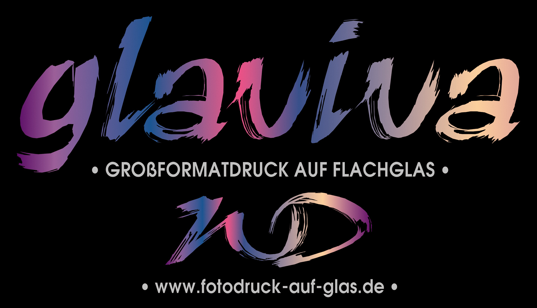 GLAVIVA Paderborn • Design  Gro&szlig;formatdruck auf Flachglas