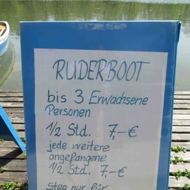 Ruderboot 7 Euro