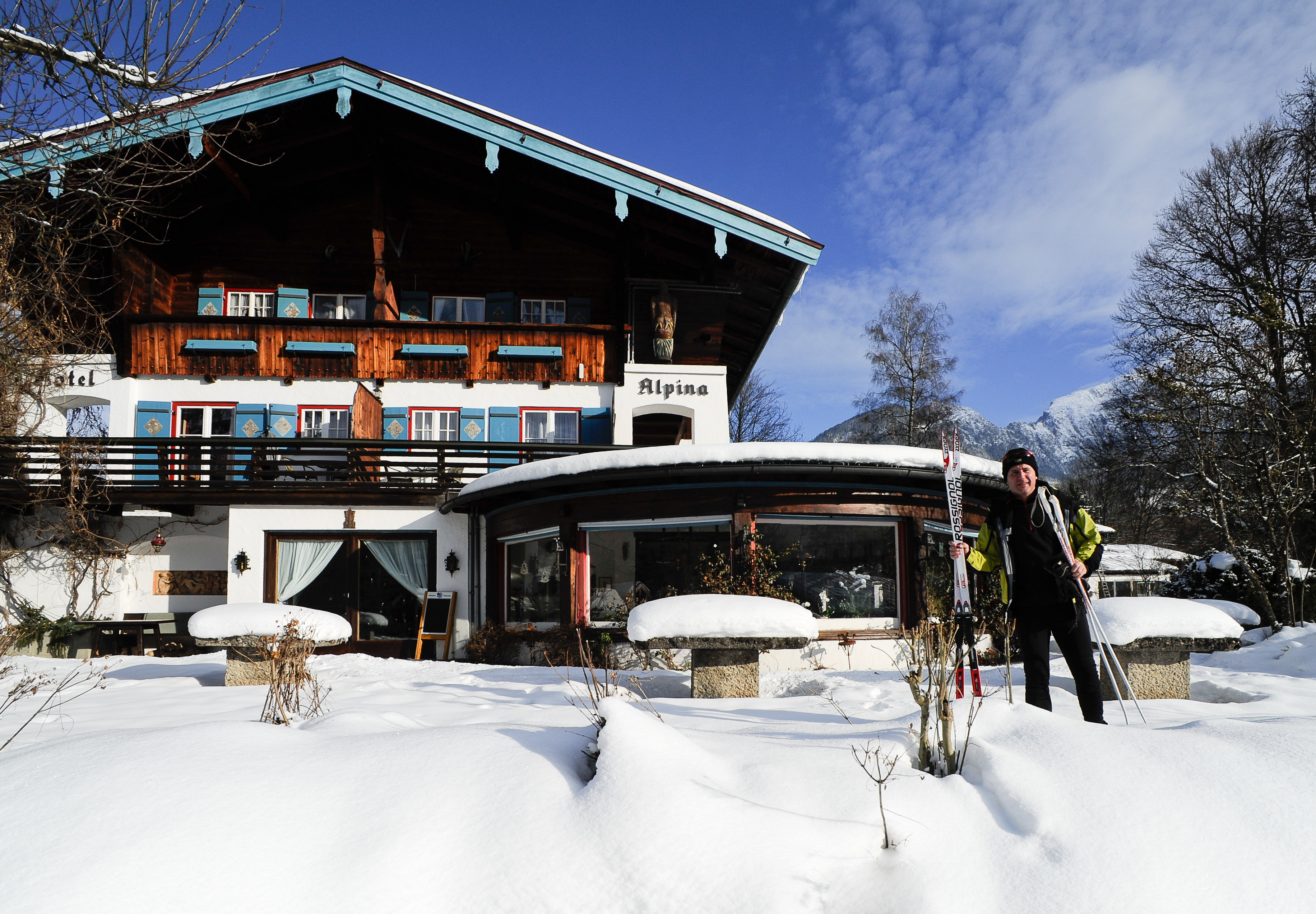 Winteransicht Stammhaus