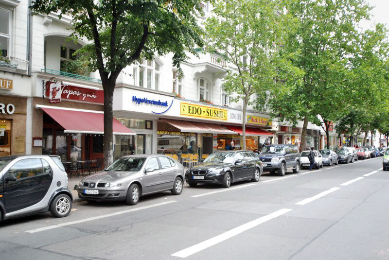 Rheinstraße 32, am Walther-Schreiber-Platz