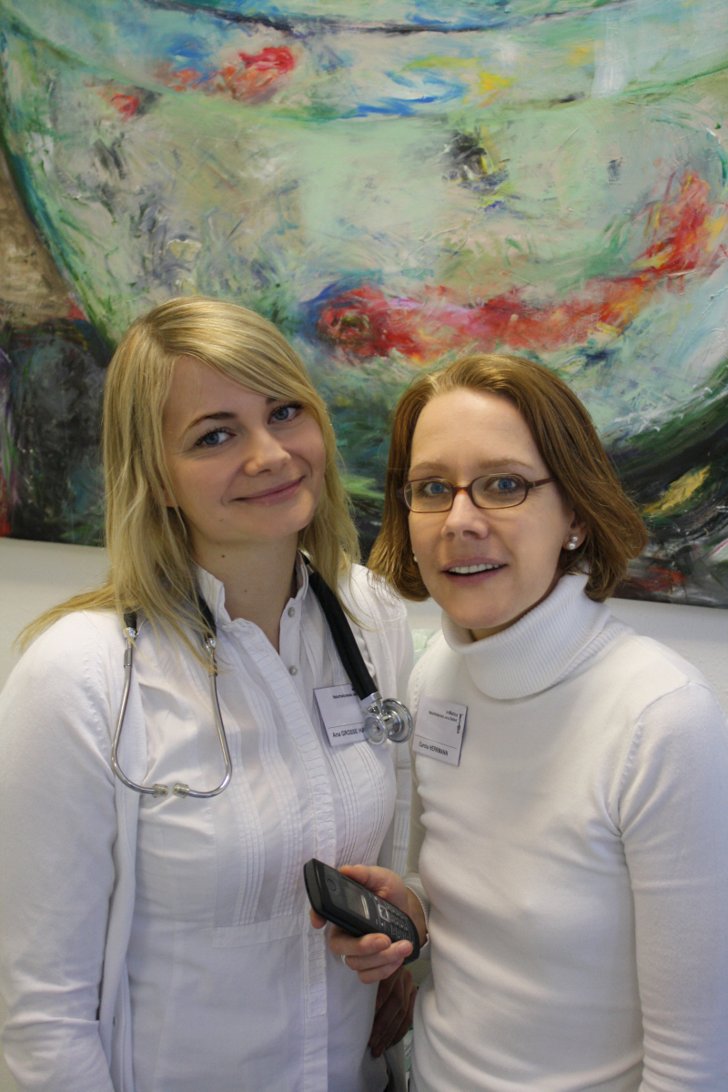 Ana Große Halbuer und Carola Herrmann begleiten Sie eng während Ihrer Therapie!
