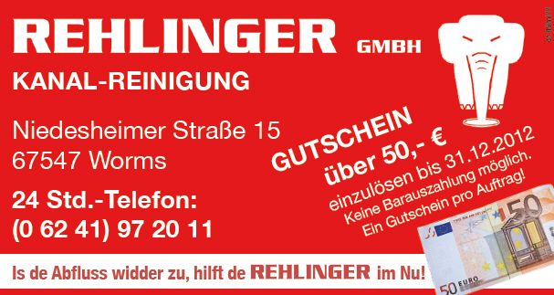 Nutzerbilder Rehlinger Kanalreinigung Worms GmbH