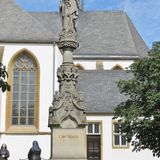 Mariensäule an der Paterskirche in Rheda-Wiedenbrück