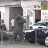 Straßenkehrer - Skulptur in Dortmund