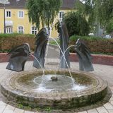 Die Regenhexen - Brunnenskulptur in Dortmund