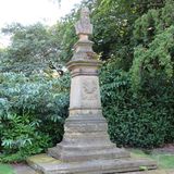 Büste des Turnvaters Jahn - Denkmal im Stadtpark in Bochum