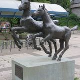 Kosaken-Pferde - Skulptur in Dortmund